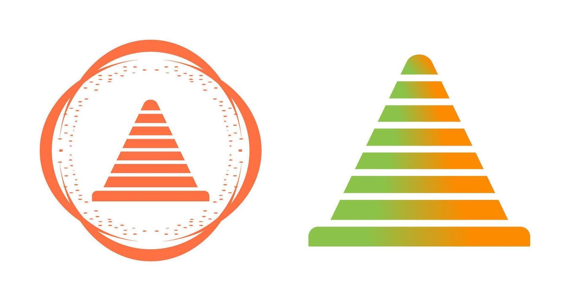 Traffic cone Vector Icon