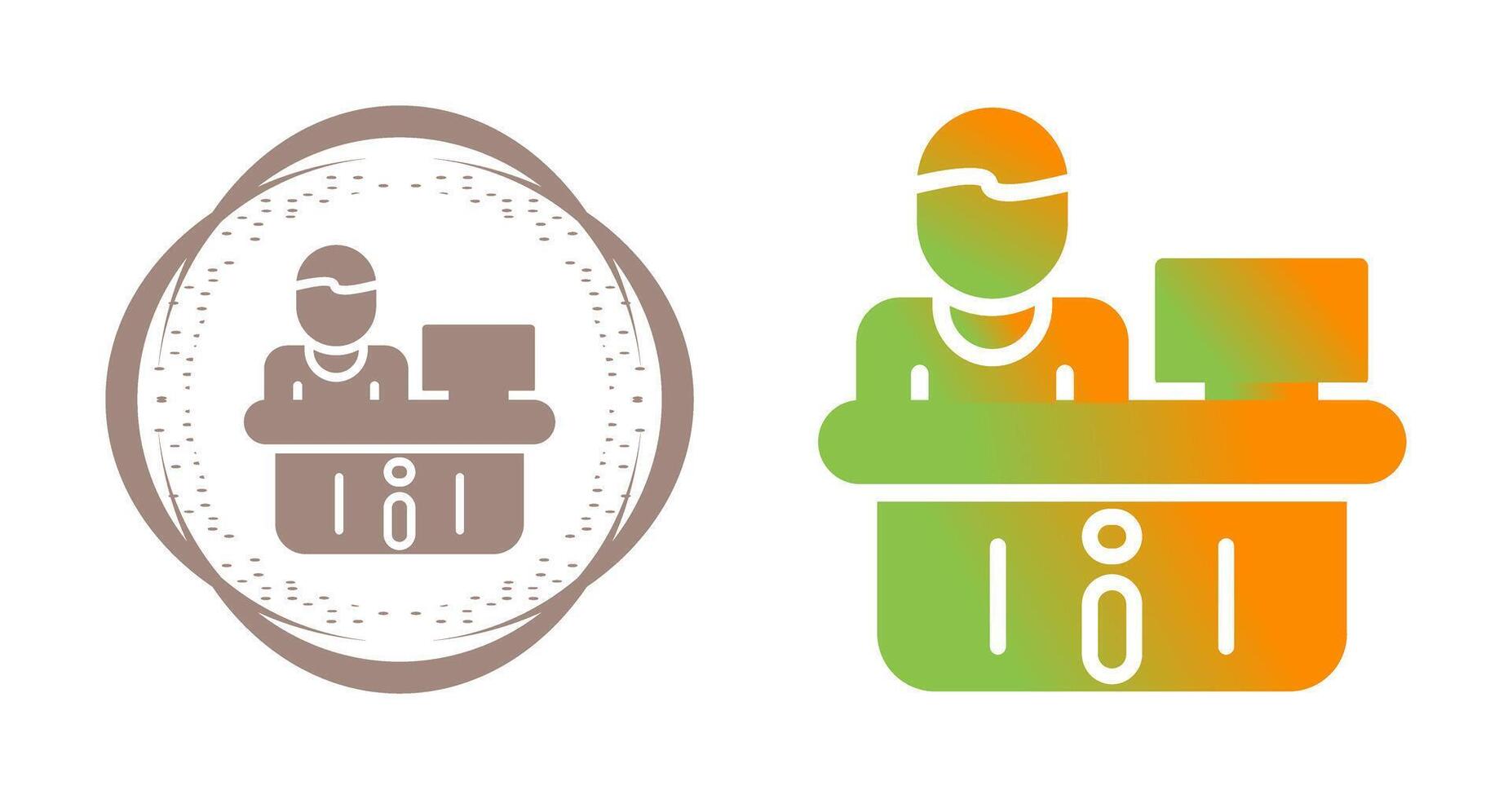 Reception Vector Icon