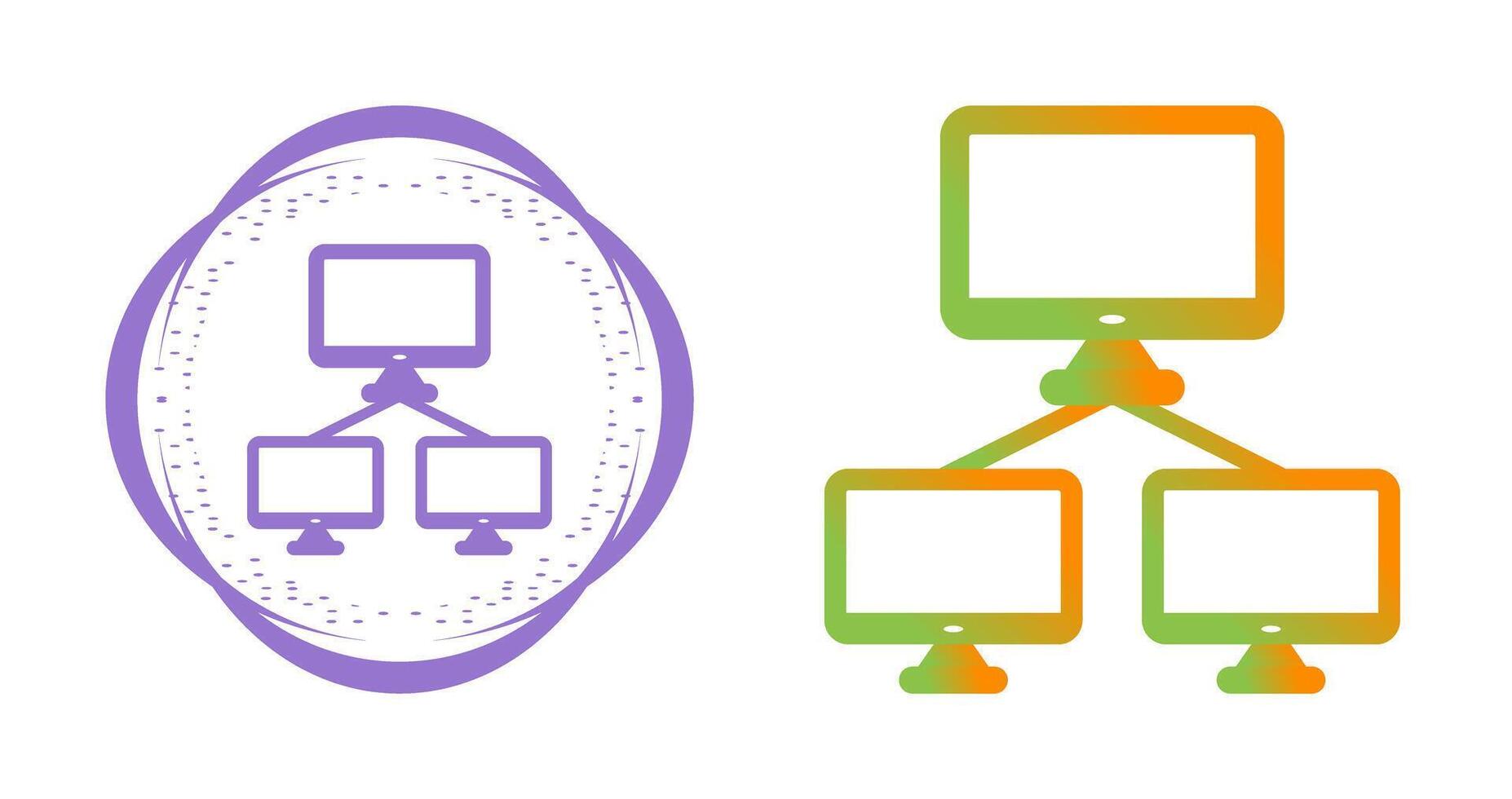 Network Monitoring Vector Icon