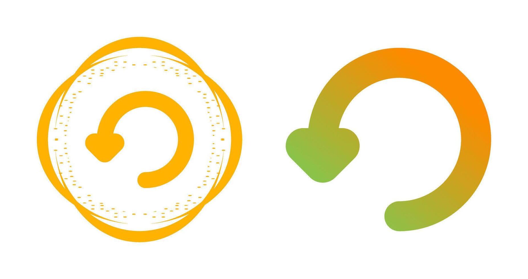 Rotate Left Vector Icon