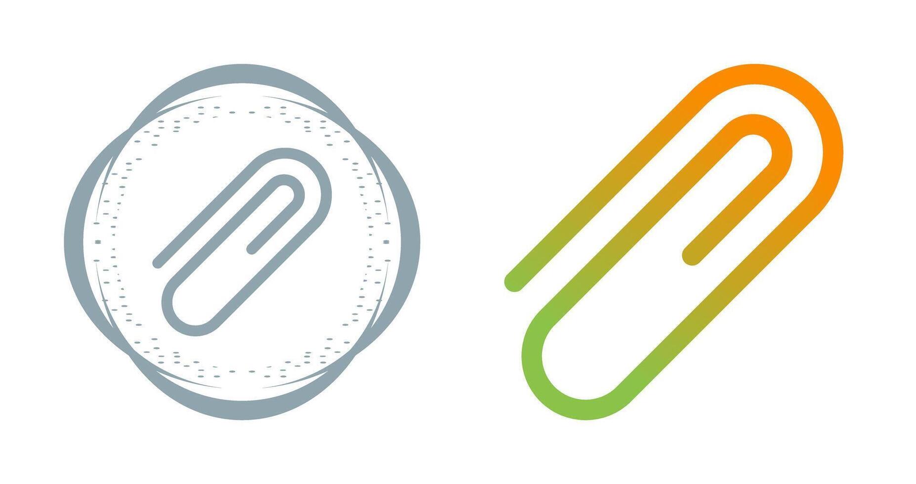 Paperclip Vector Icon