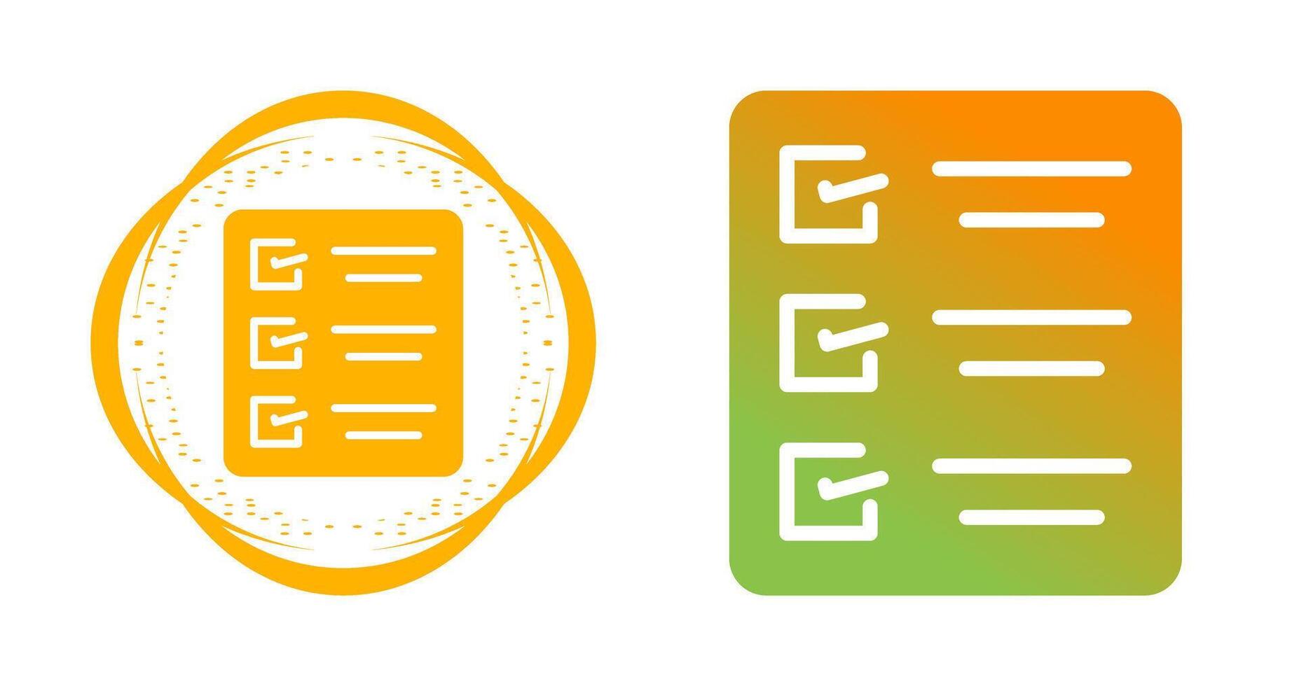 Task list Vector Icon