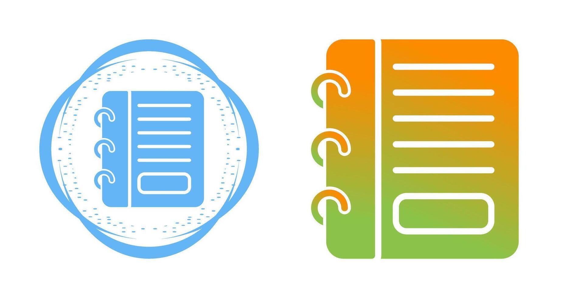 Notepad Vector Icon