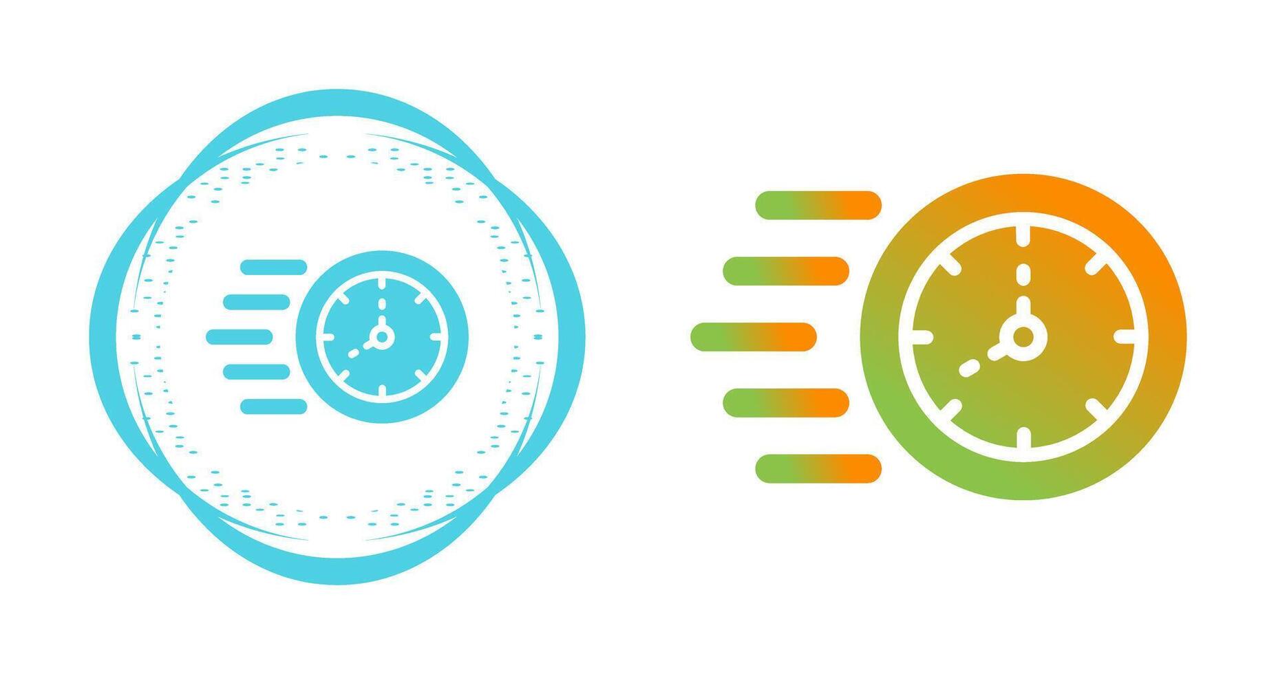 Time Fast Vector Icon