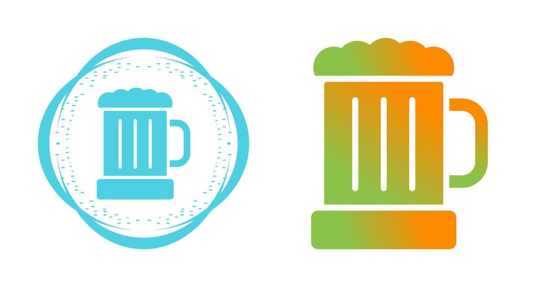 icono de vector de cerveza