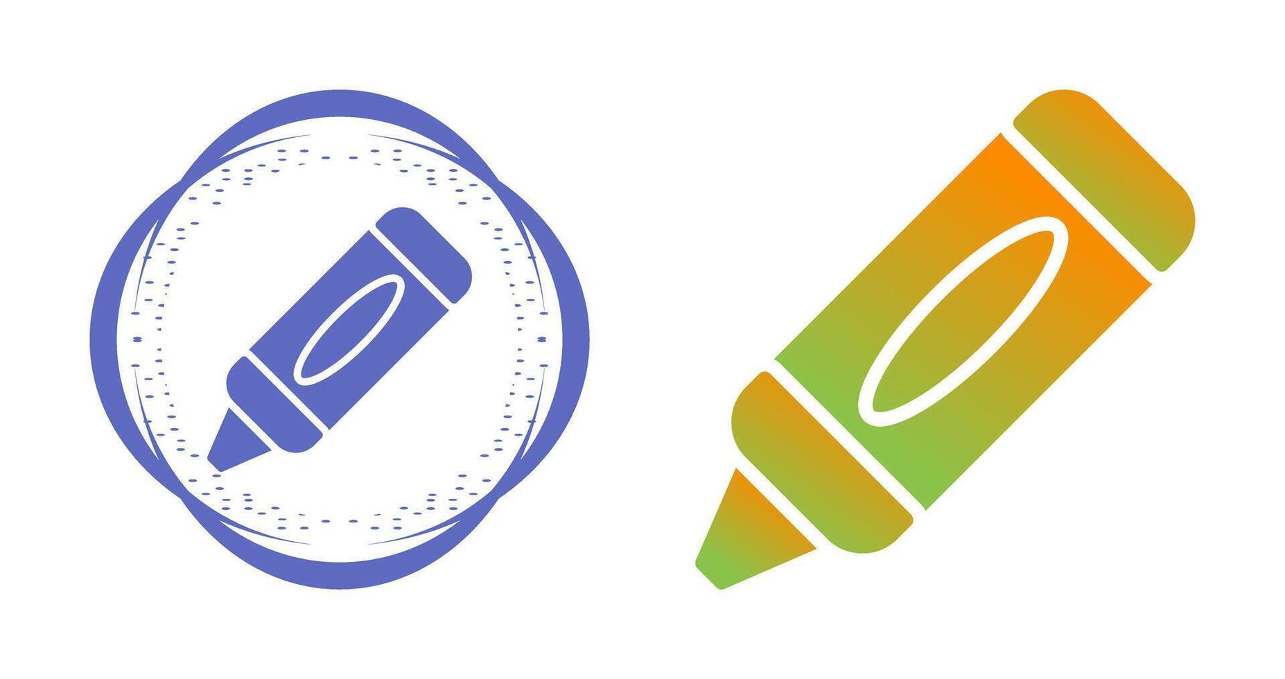 Crayon Vector Icon