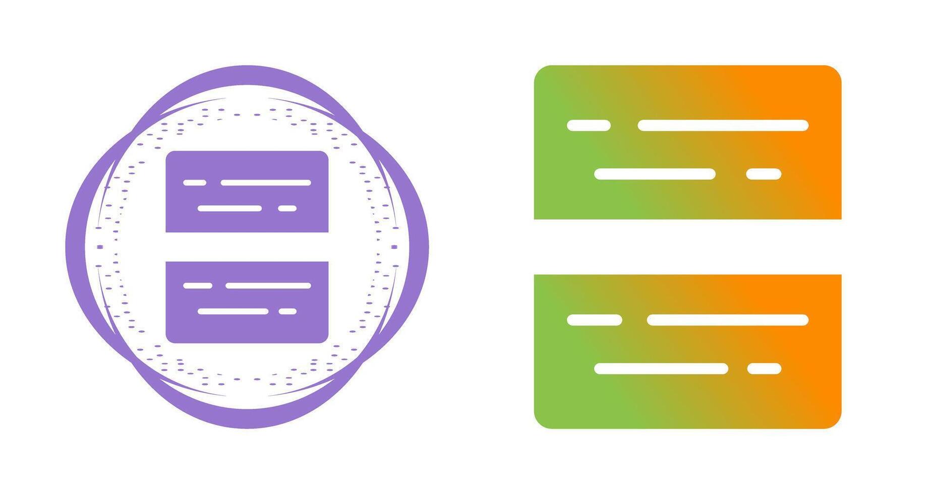 Document Split Vector Icon