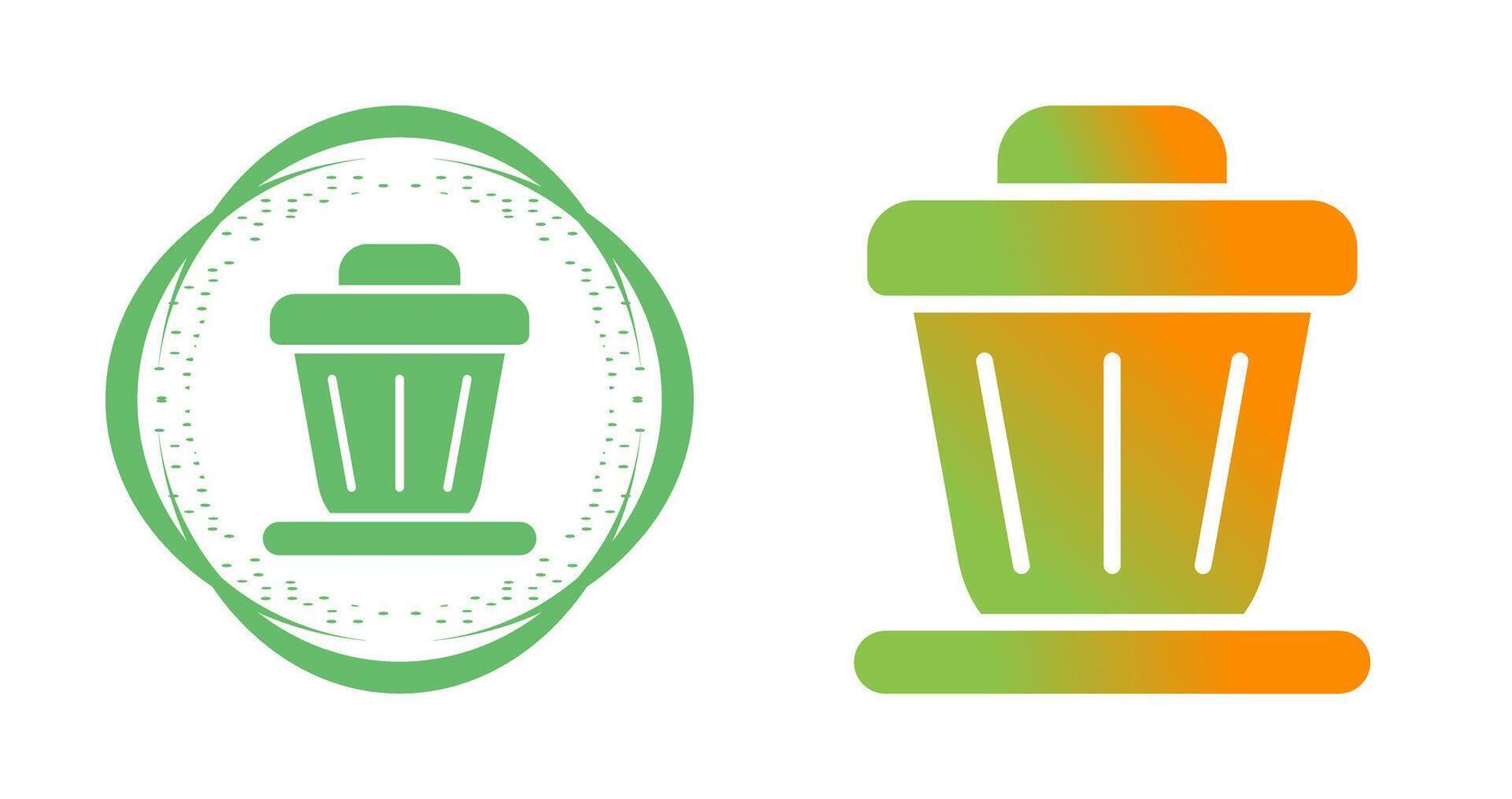 Trash bin Vector Icon
