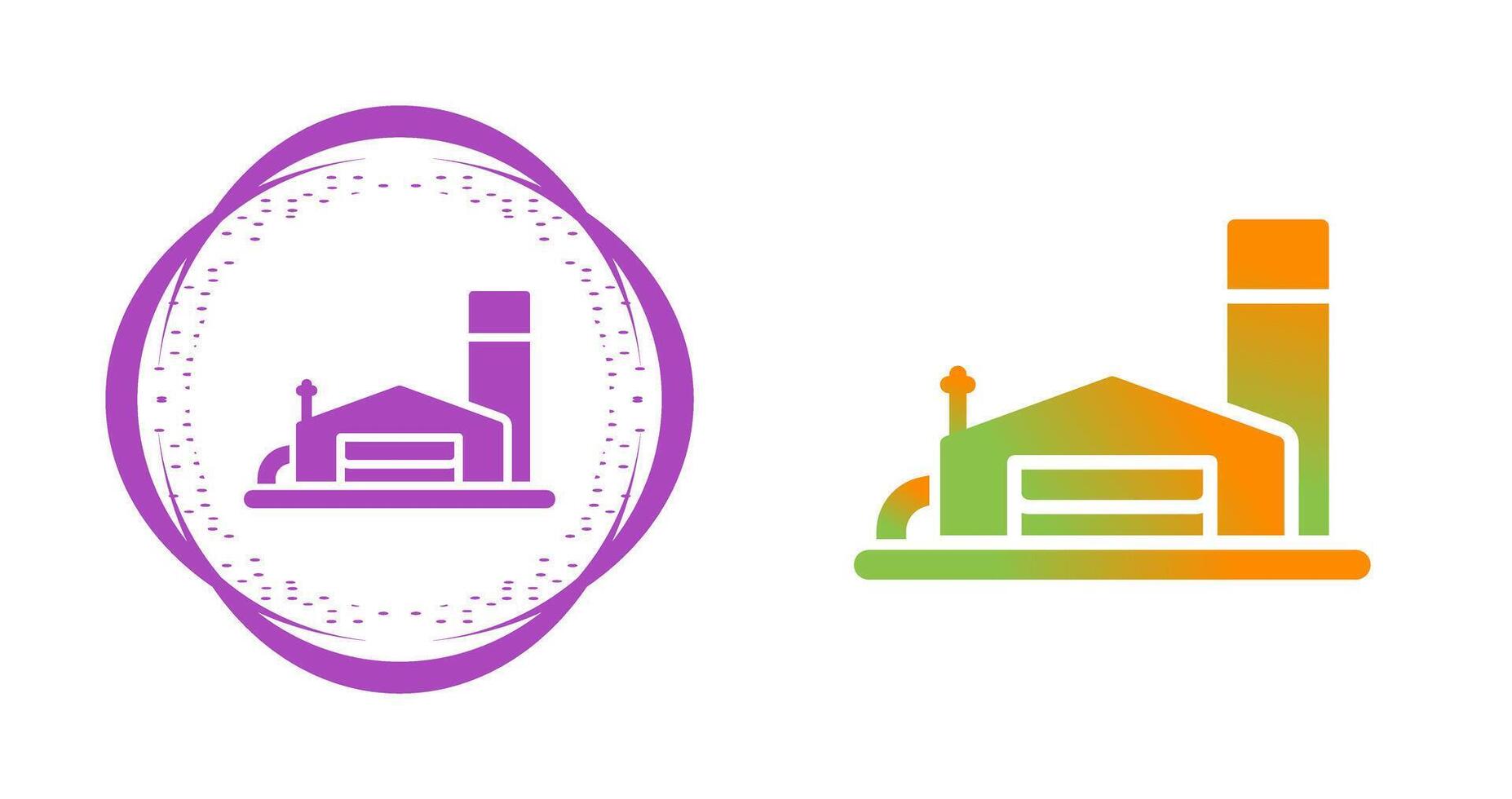 Factory Vector Icon
