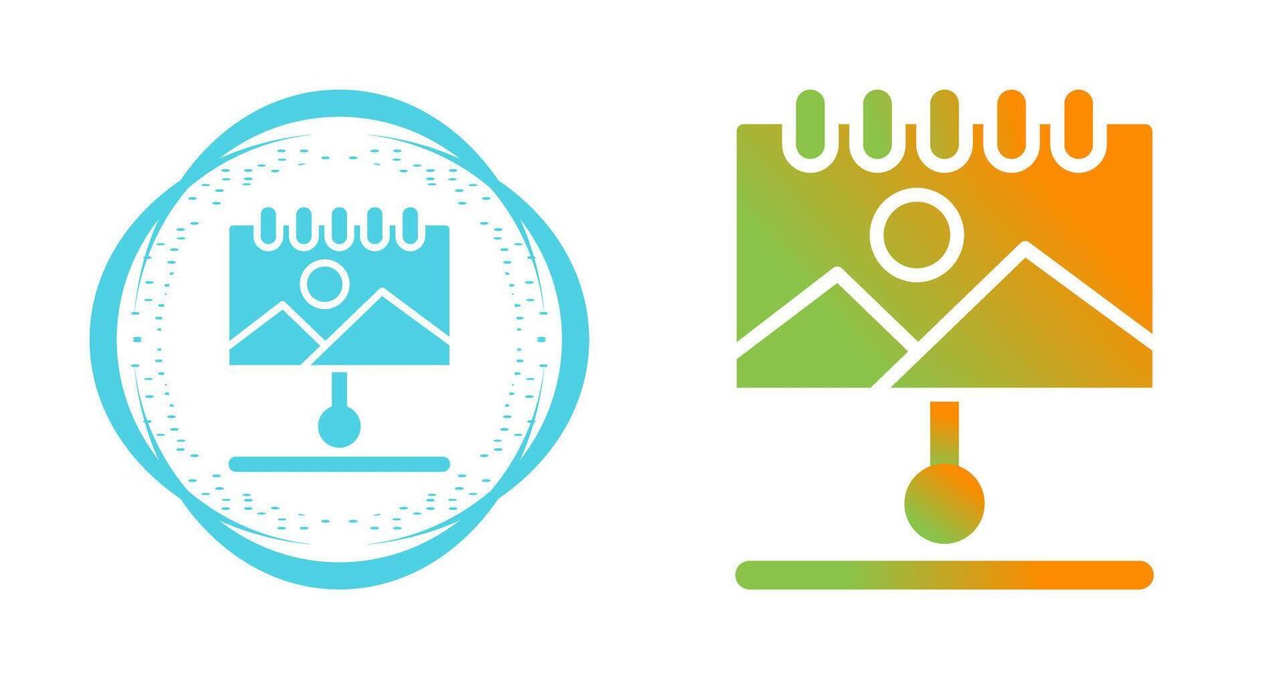 Canvas Vector Icon