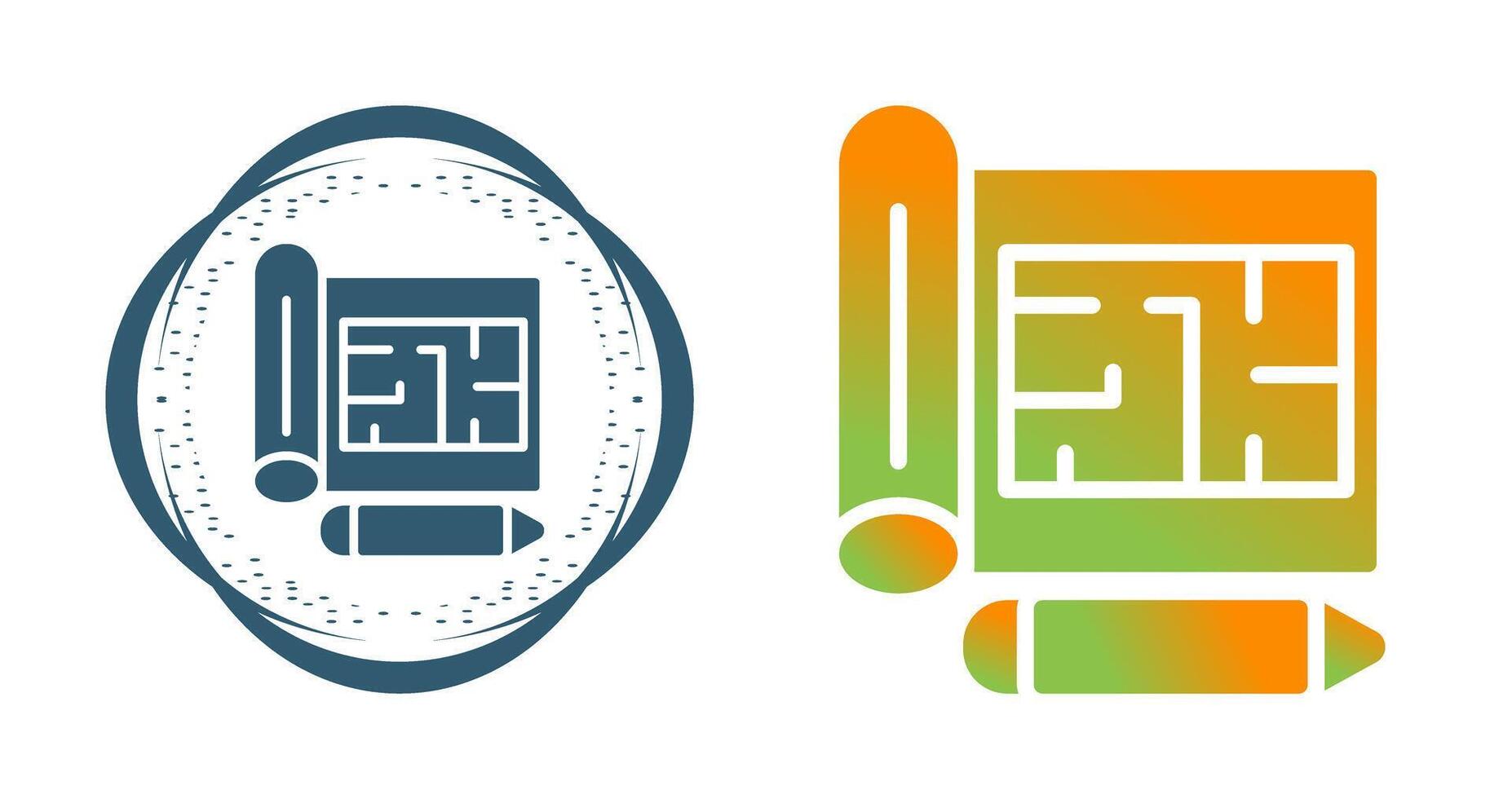 Blueprint Vector Icon
