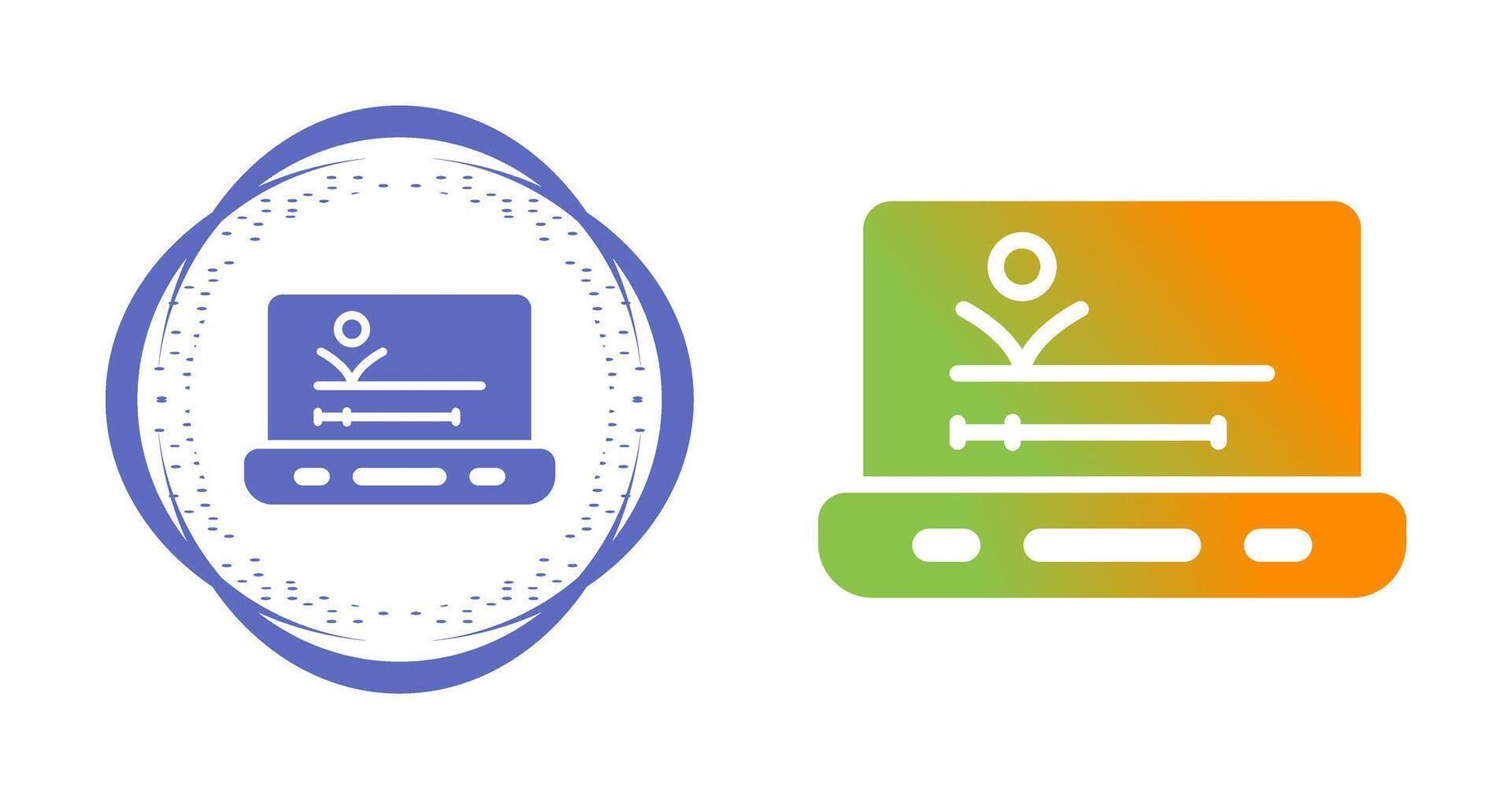 Motion Graphic Vector Icon