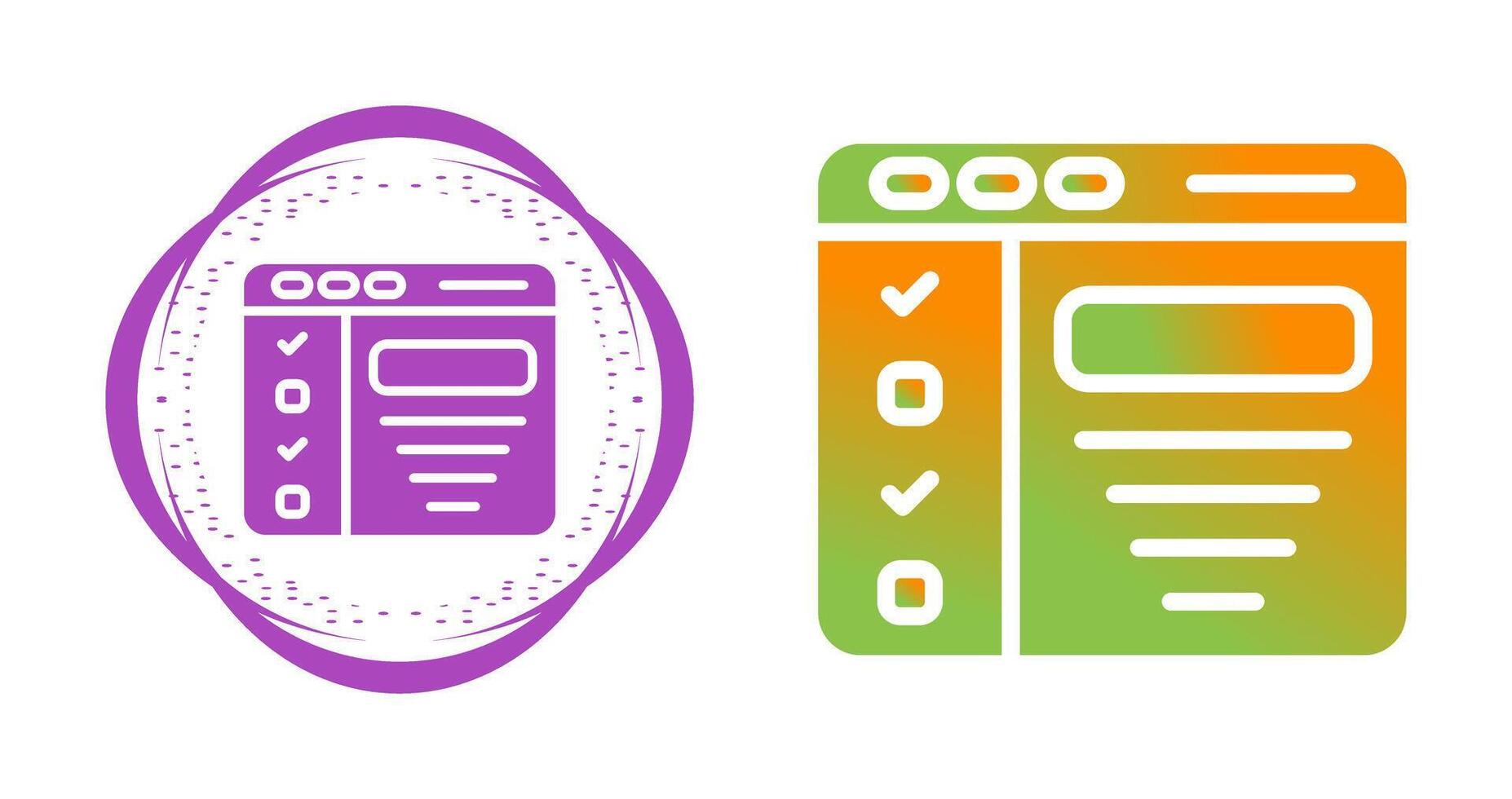 Design Brief Vector Icon