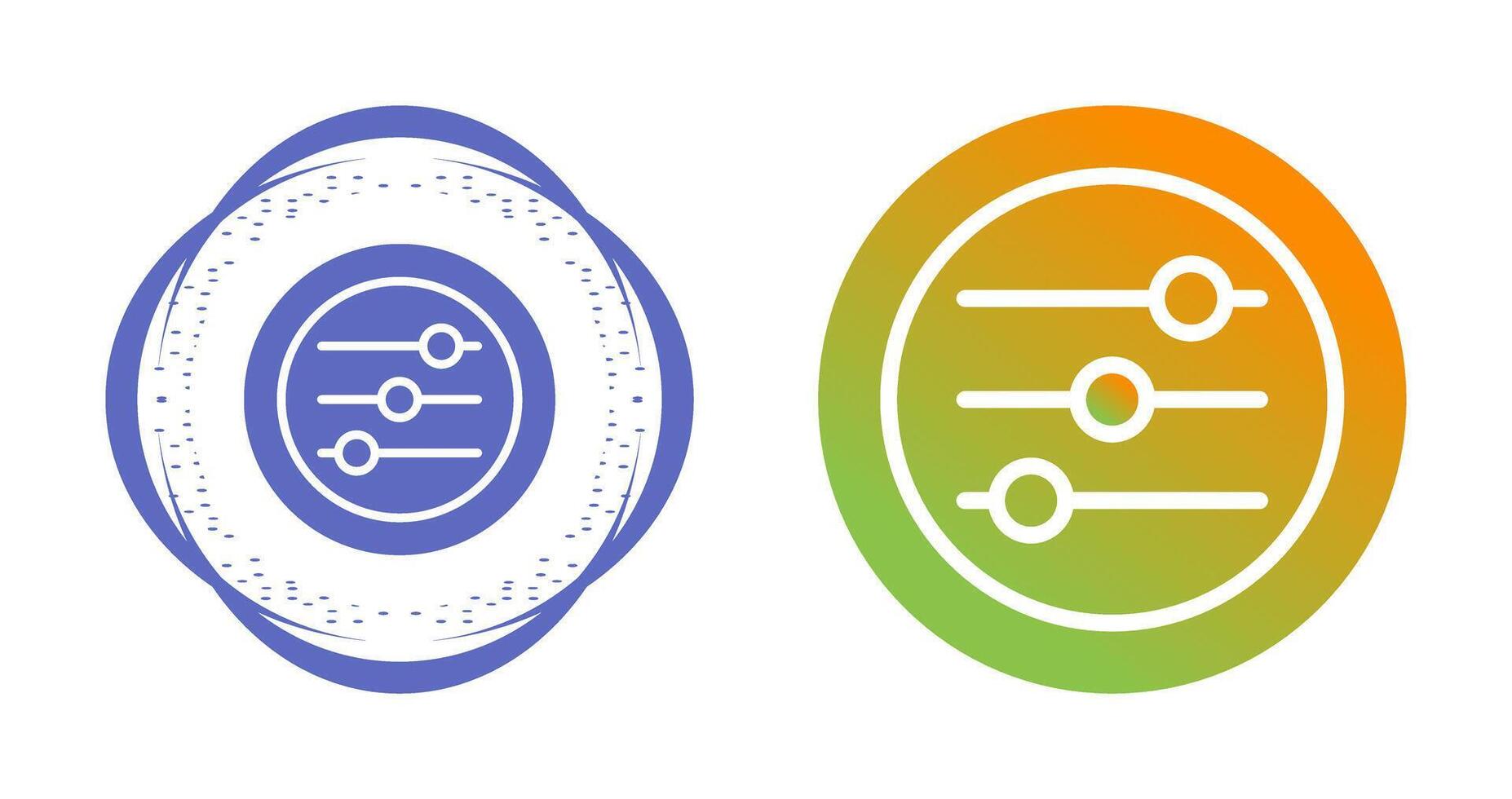 Settings Sliders Vector Icon