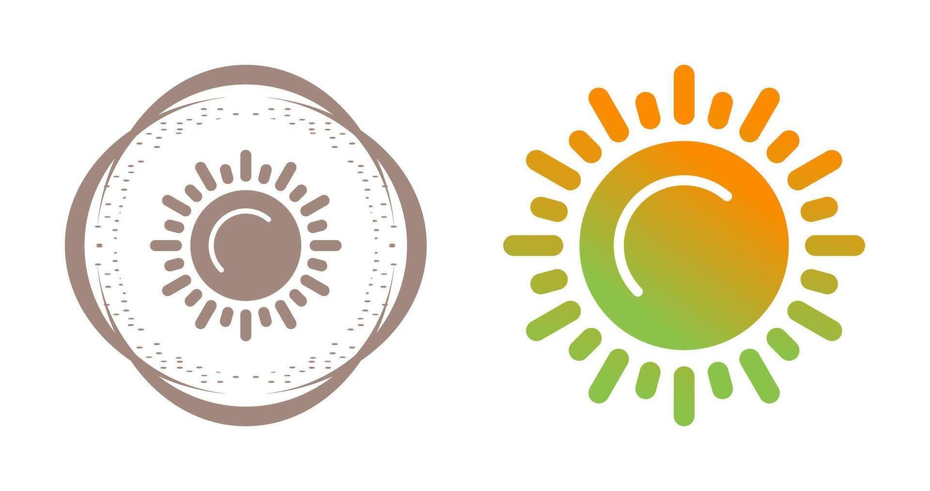 Sun Vector Icon