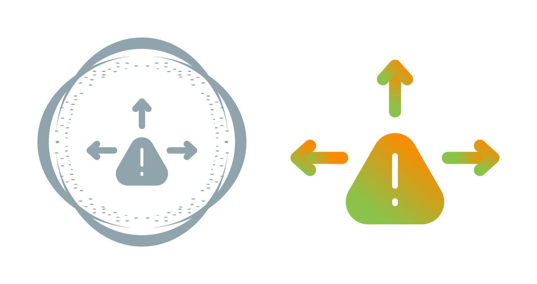 Diversification Vector Icon