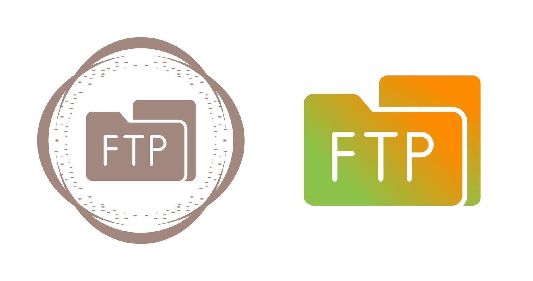FTP Access Vector Icon