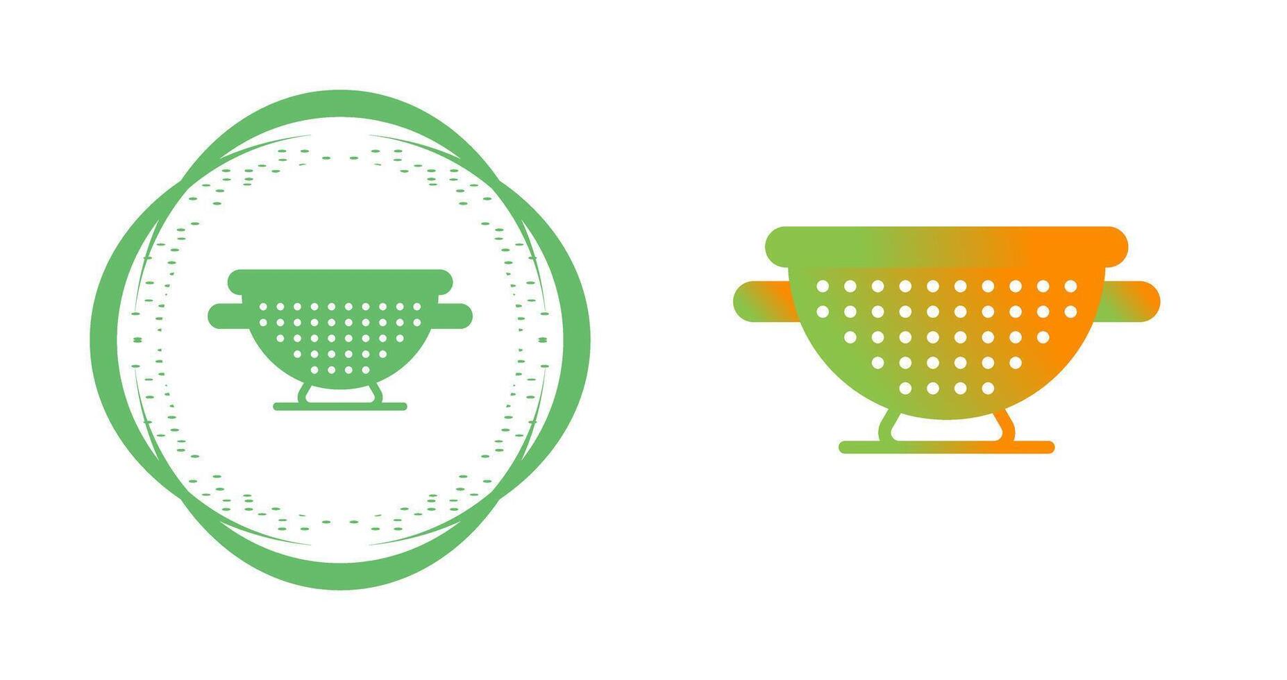 Colander Vector Icon