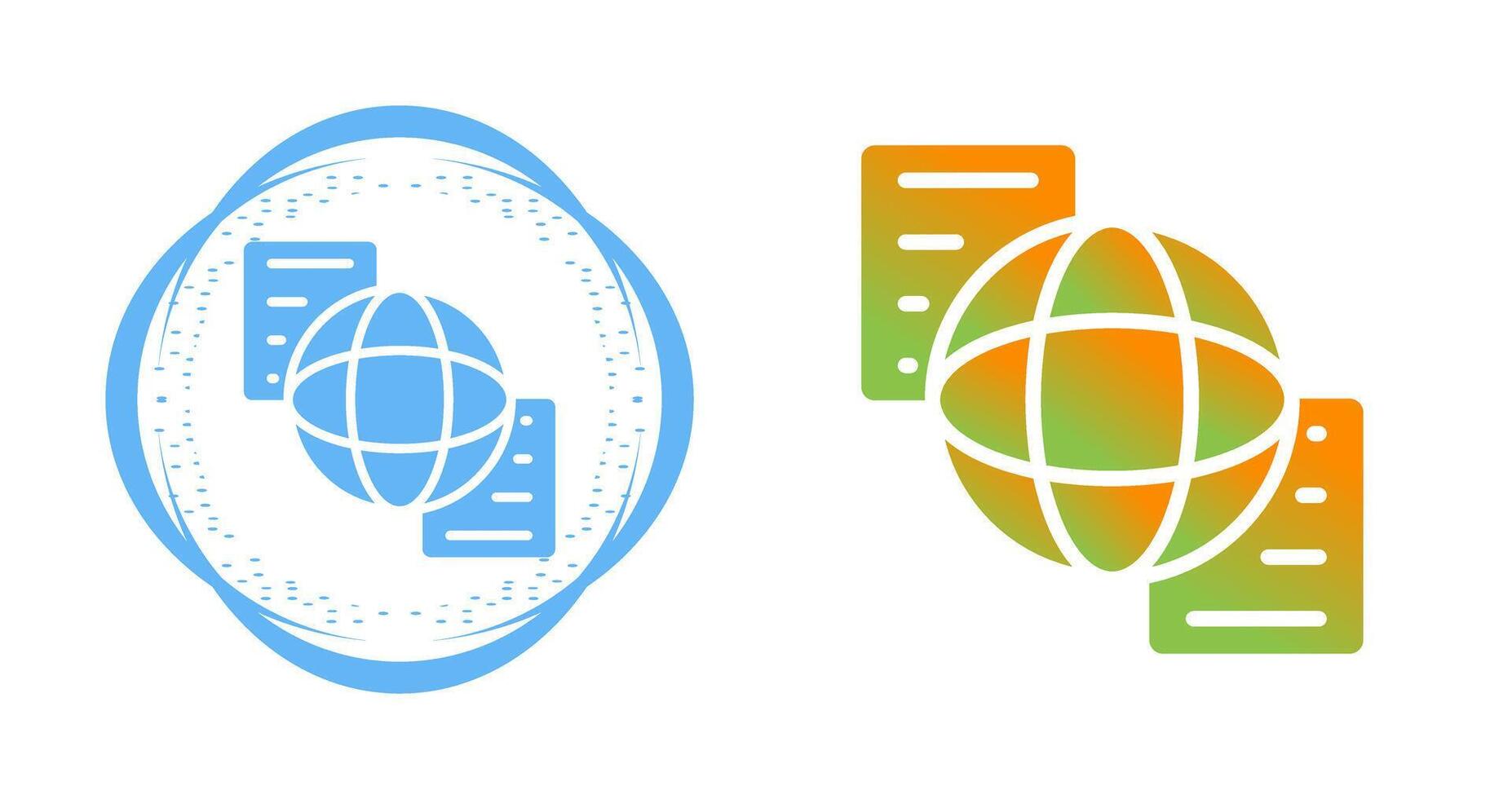 Document Sharing Vector Icon