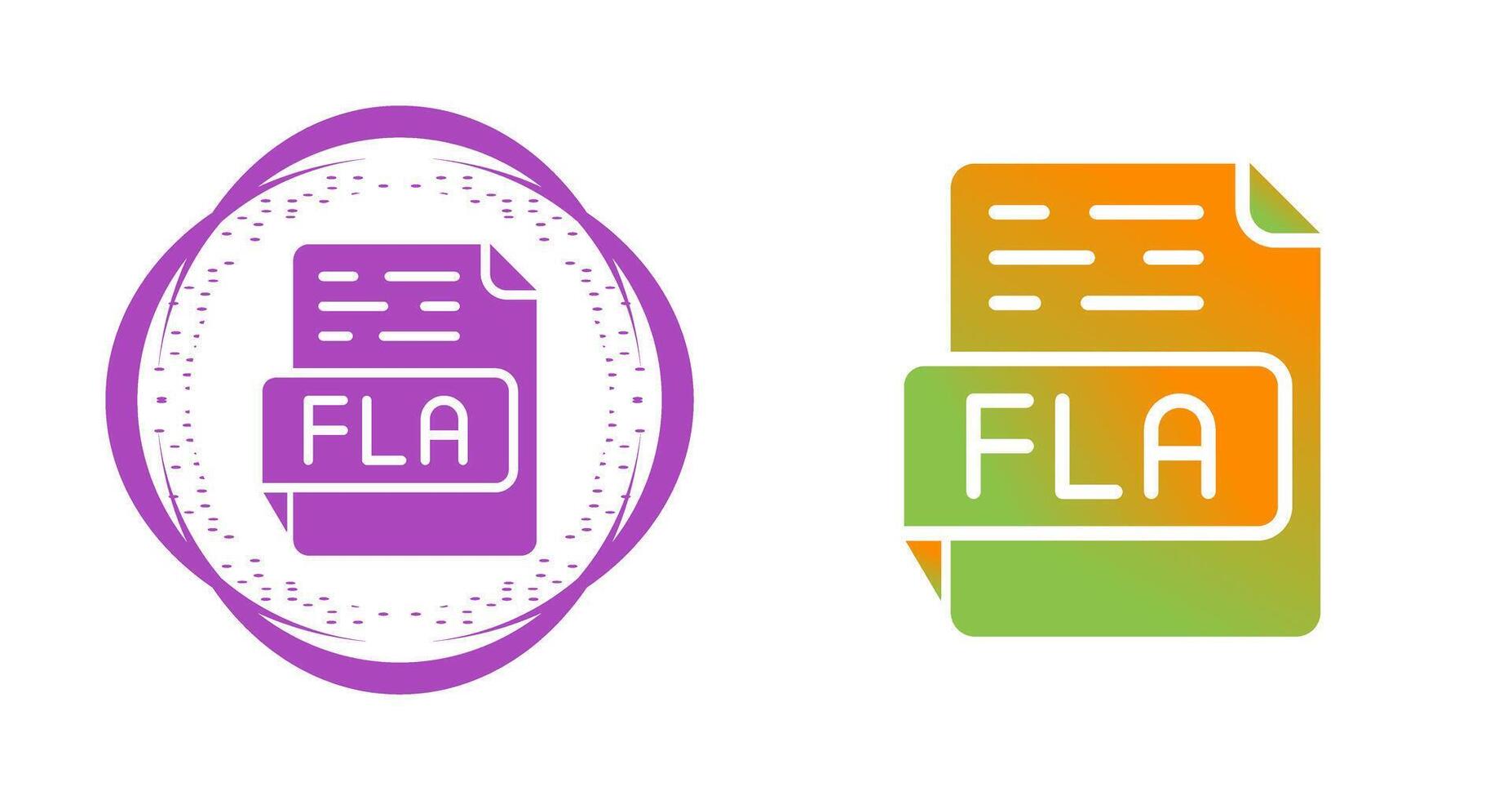 FLA Vector Icon