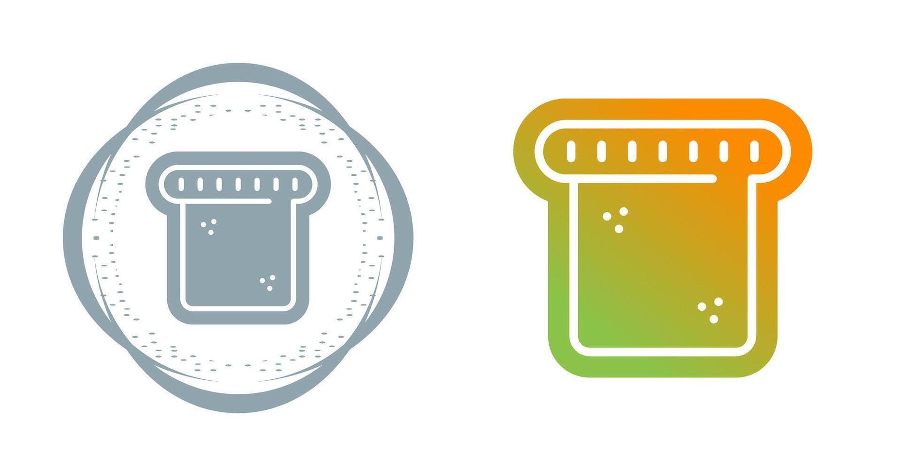 Toast Vector Icon