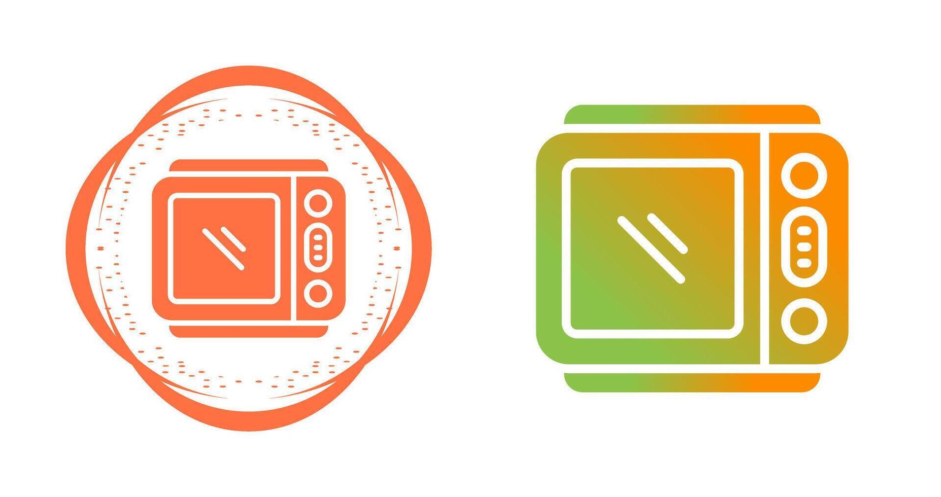 Microwave Vector Icon