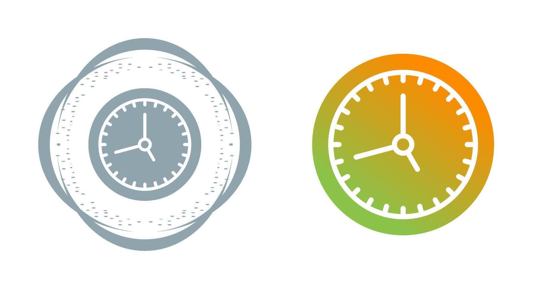 Clock Vector Icon