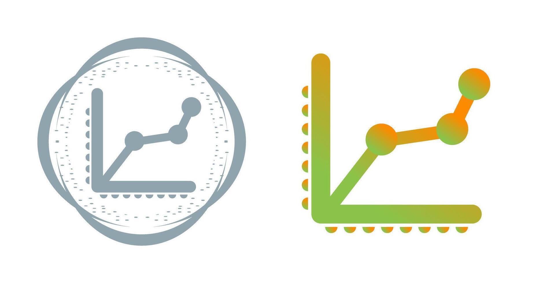 Line Chart Vector Icon