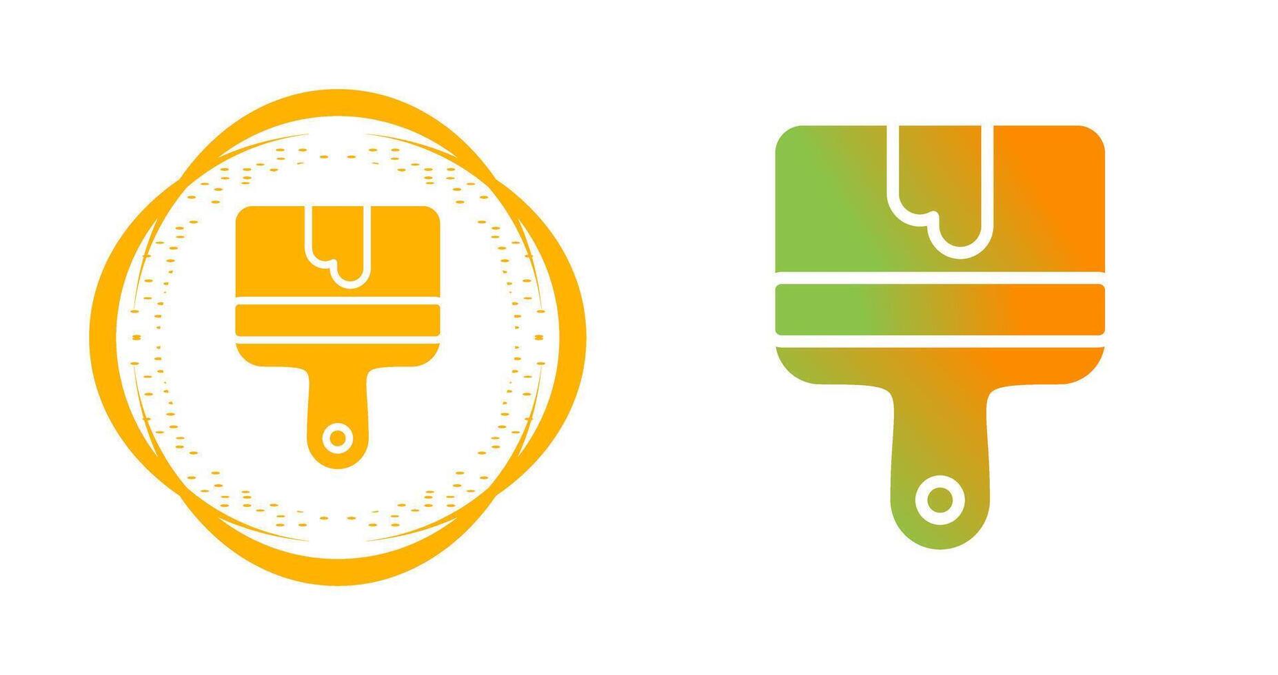 Paint Brush Vector Icon