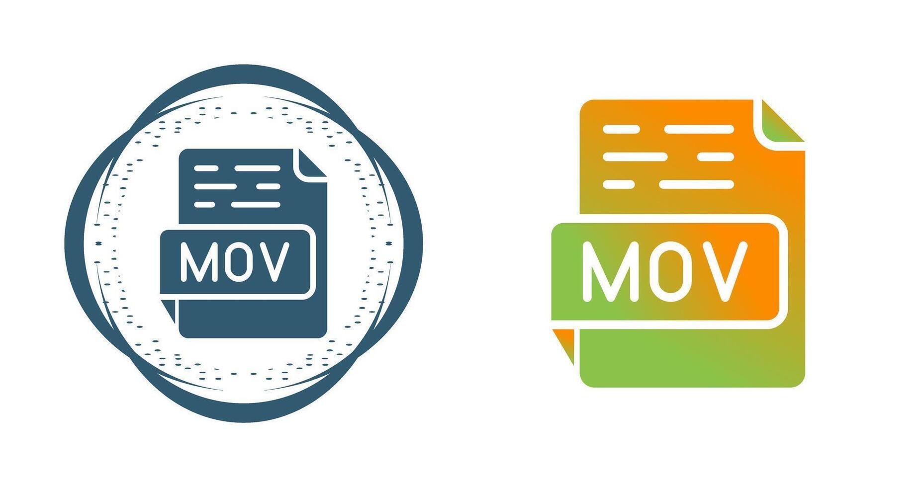 MOV Vector Icon