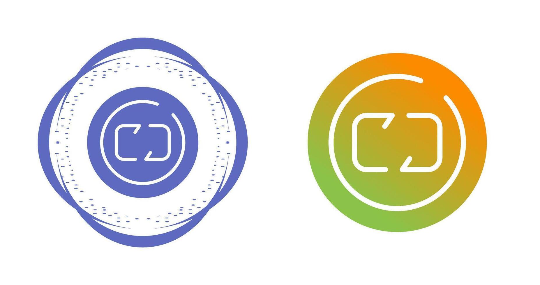 Repeat Circle Vector Icon