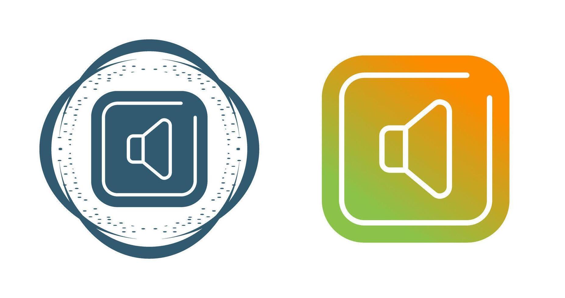 Speaker Square Vector Icon