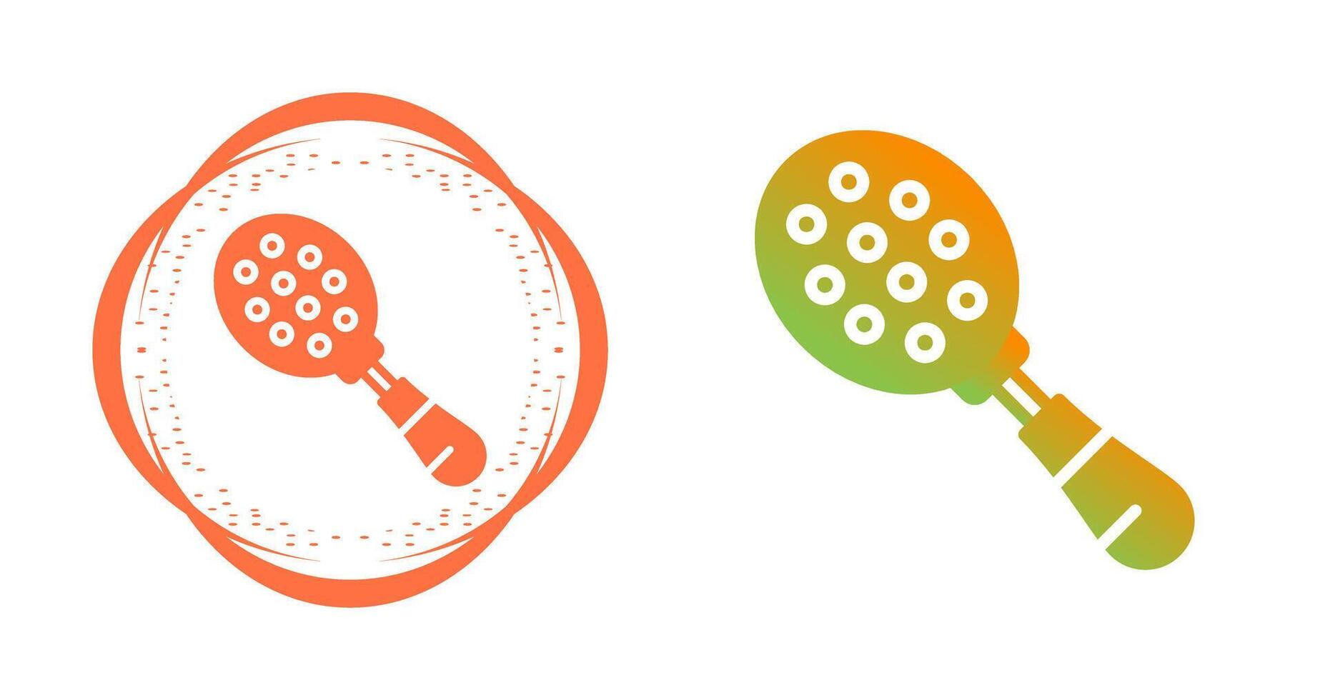 Slotted Spoon Vector Icon