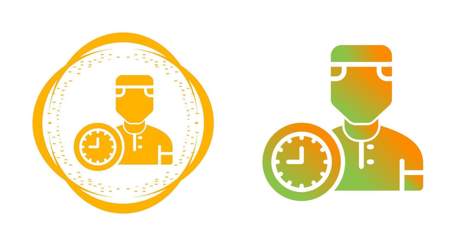 Working Hour Vector Icon