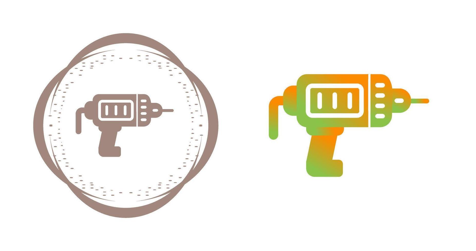 Electric Drill Vector Icon