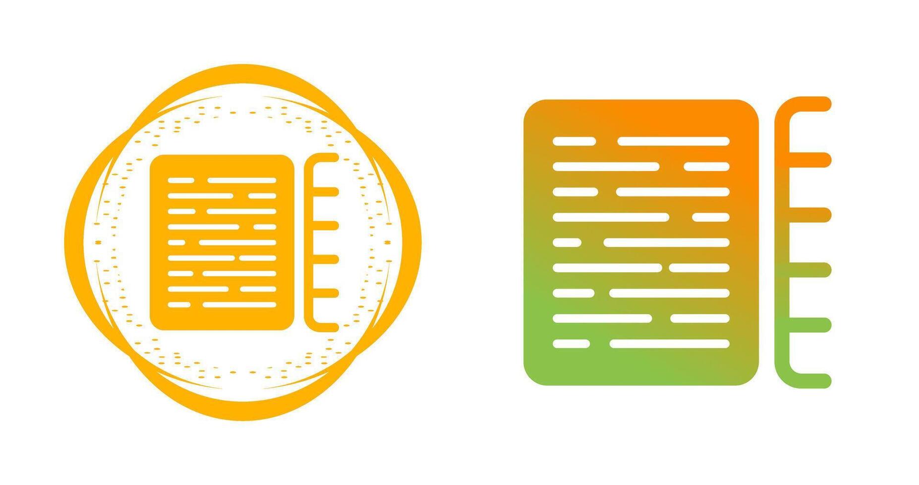 Document Indexing Vector Icon