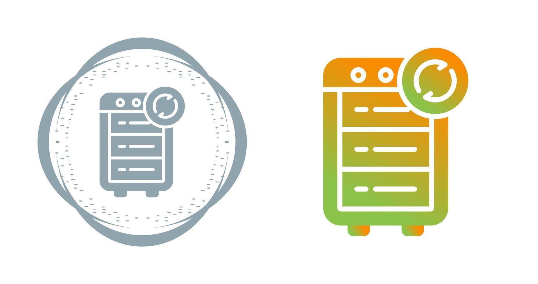 Backup Server Vector Icon