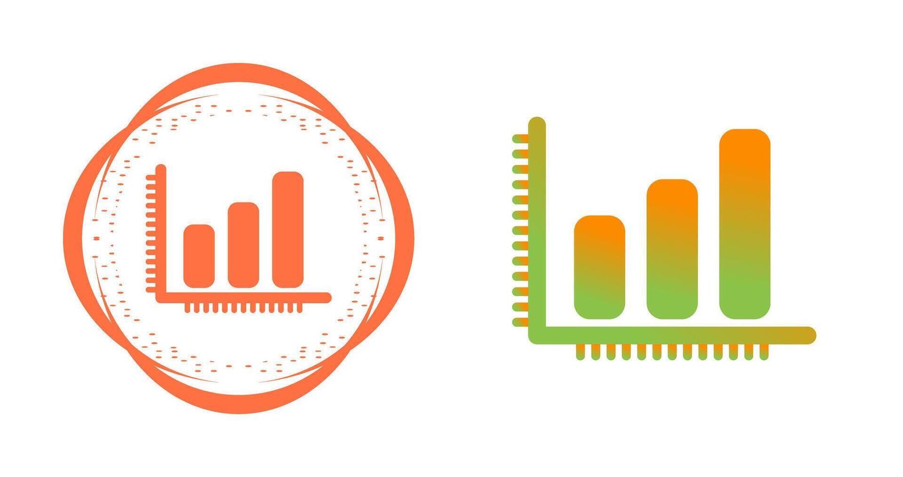 Bar Chart Vector Icon