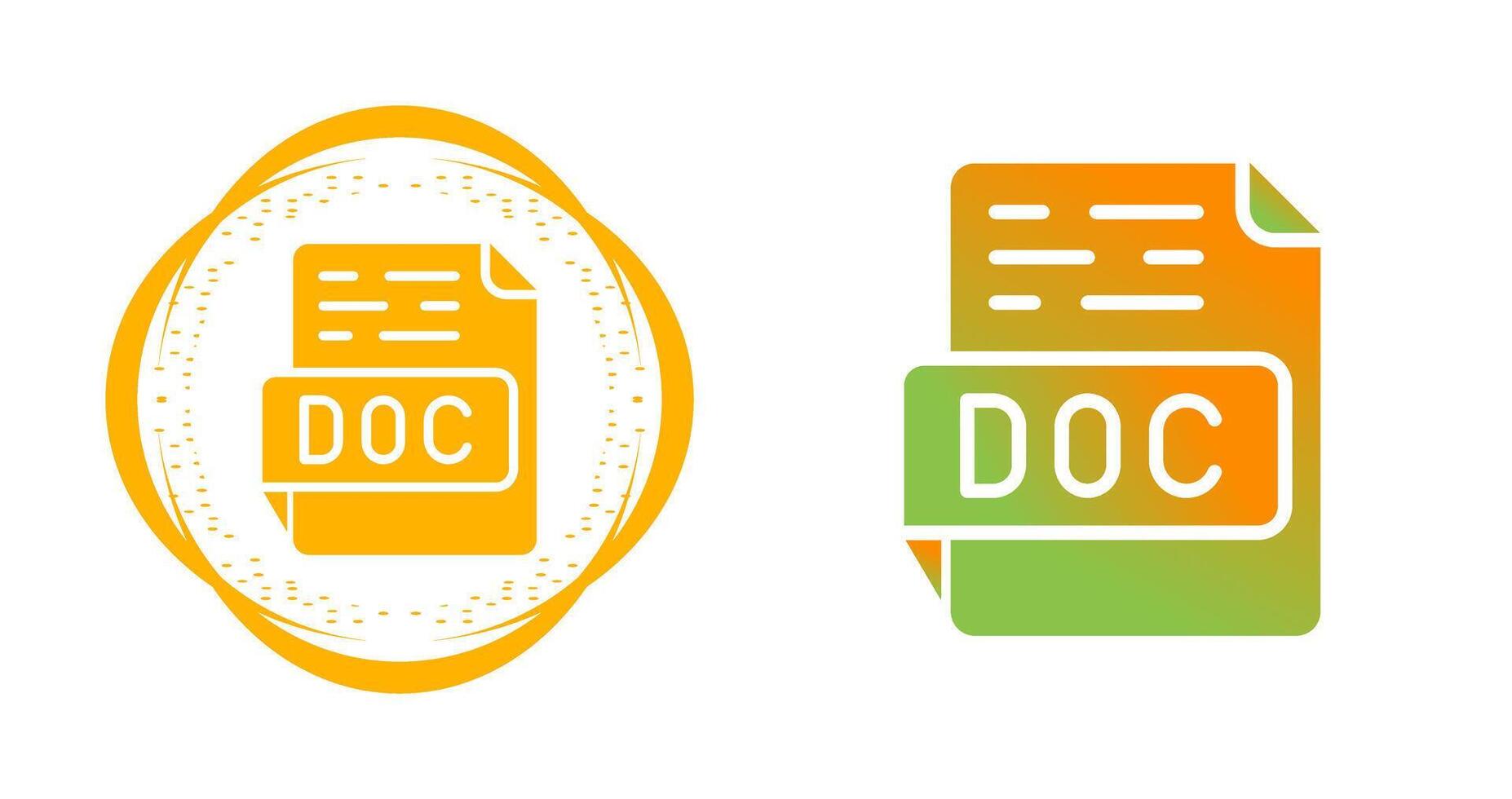 DOC Vector Icon