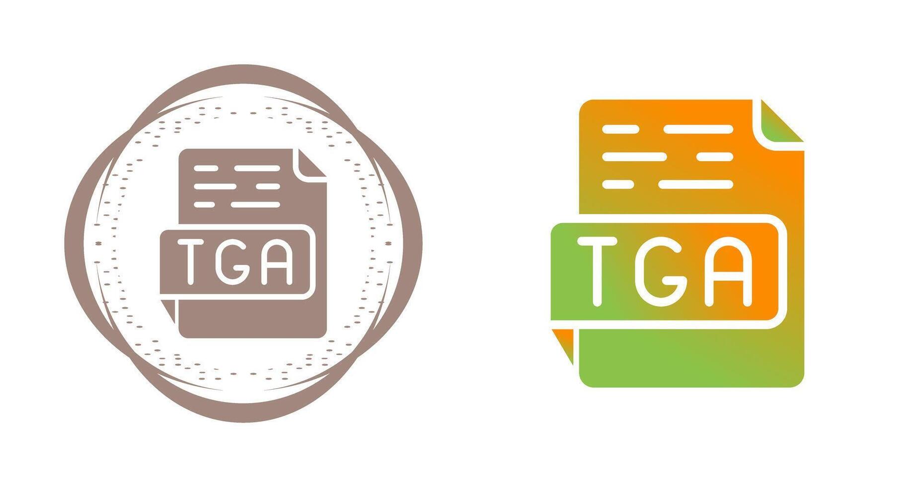 TGA Vector Icon