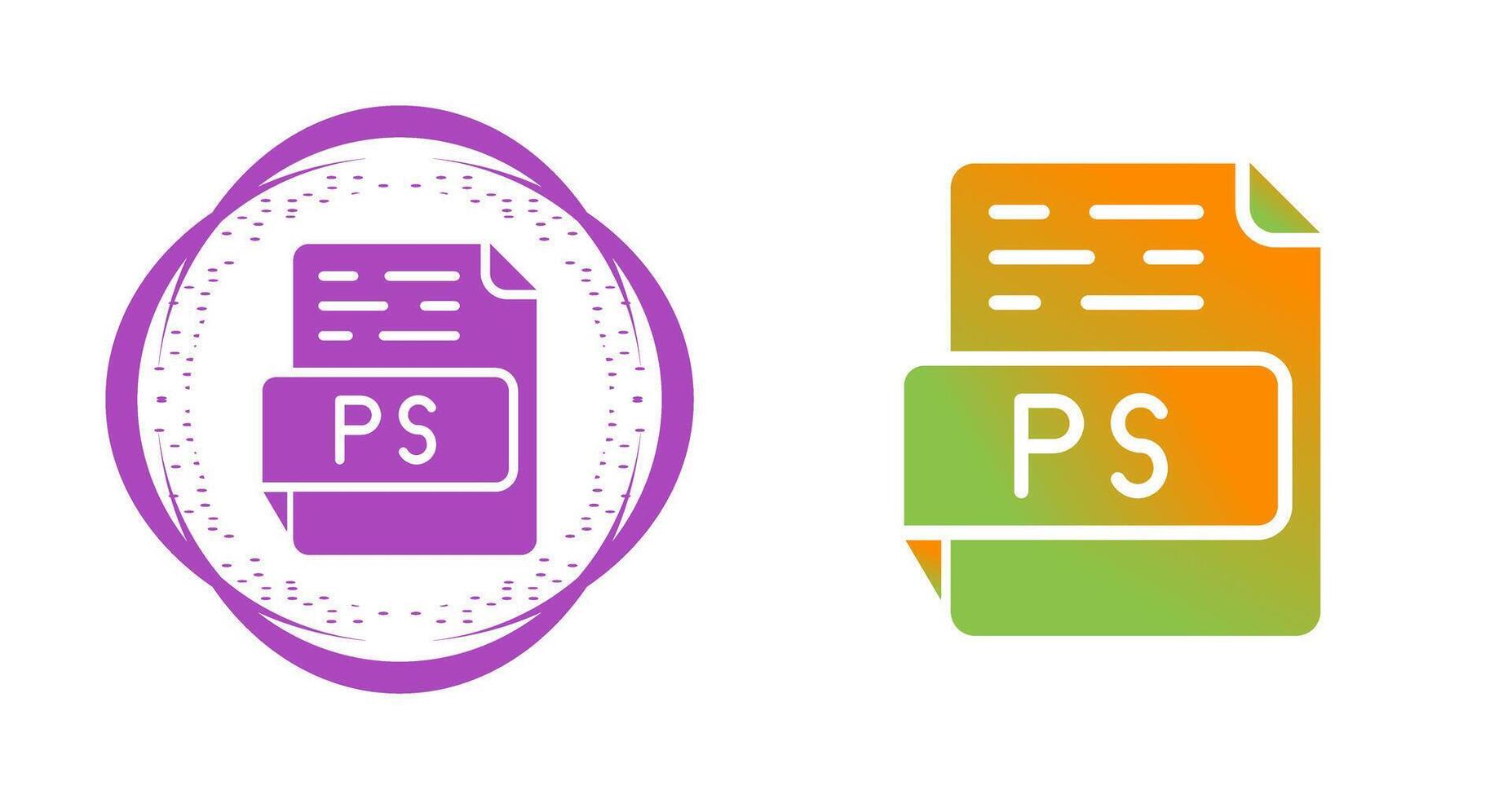 PS Vector Icon