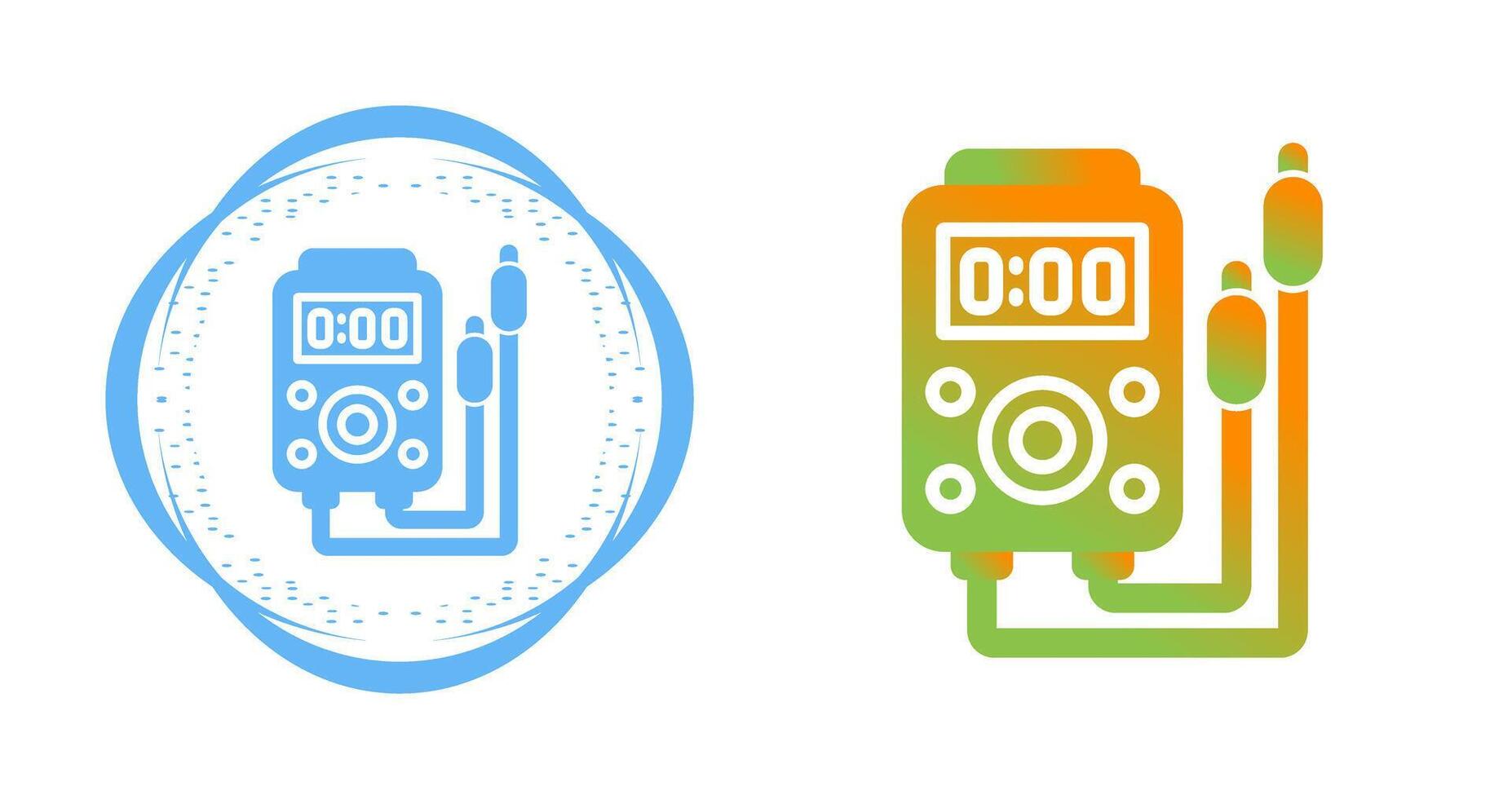 toma de corriente ensayador vector icono