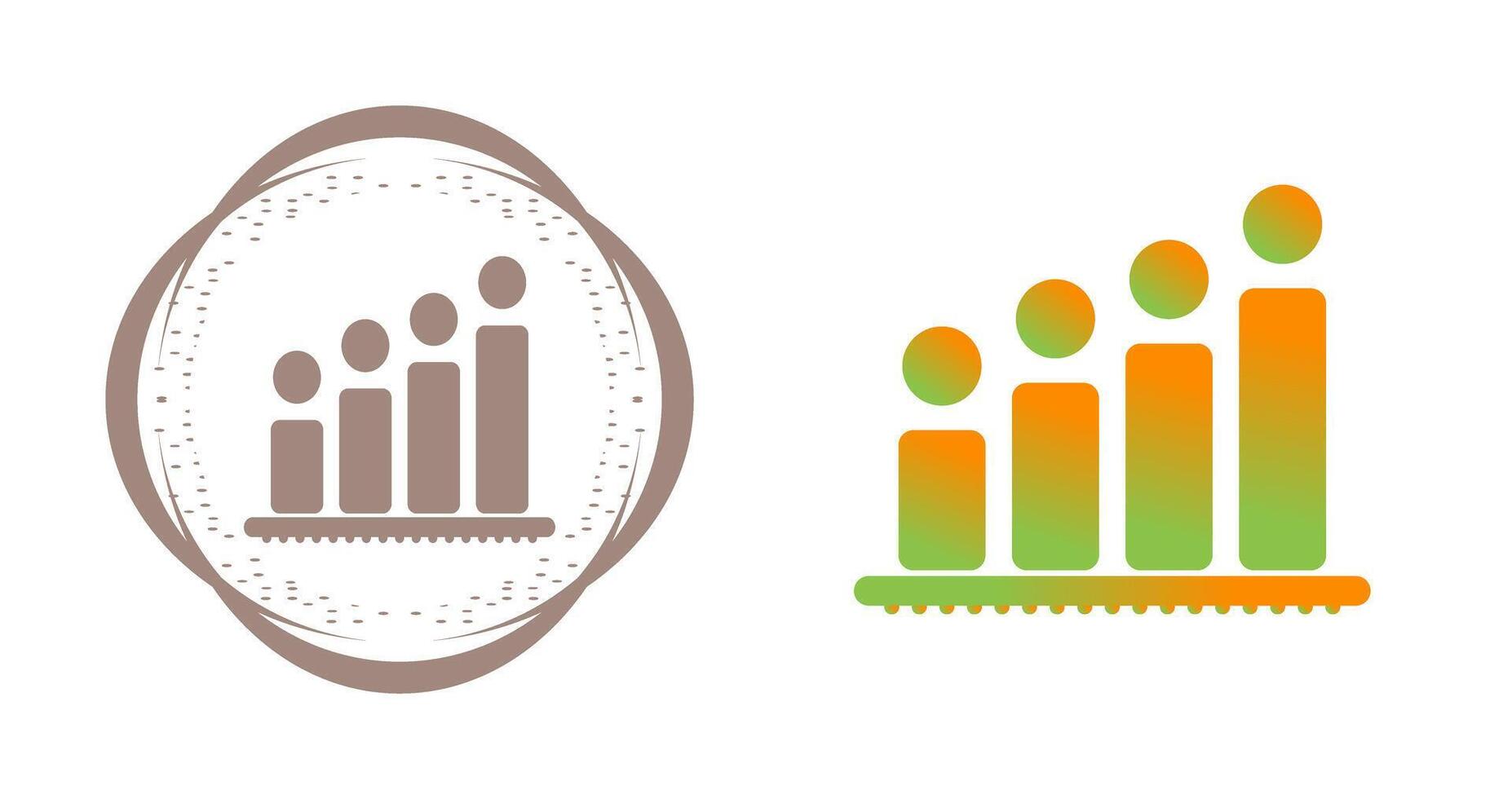 Bar Chart Vector Icon