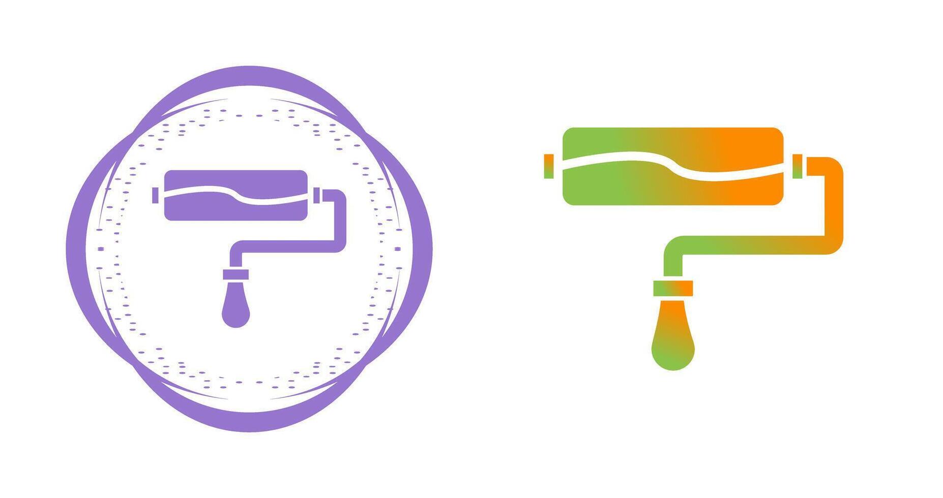 Paint Roller Vector Icon