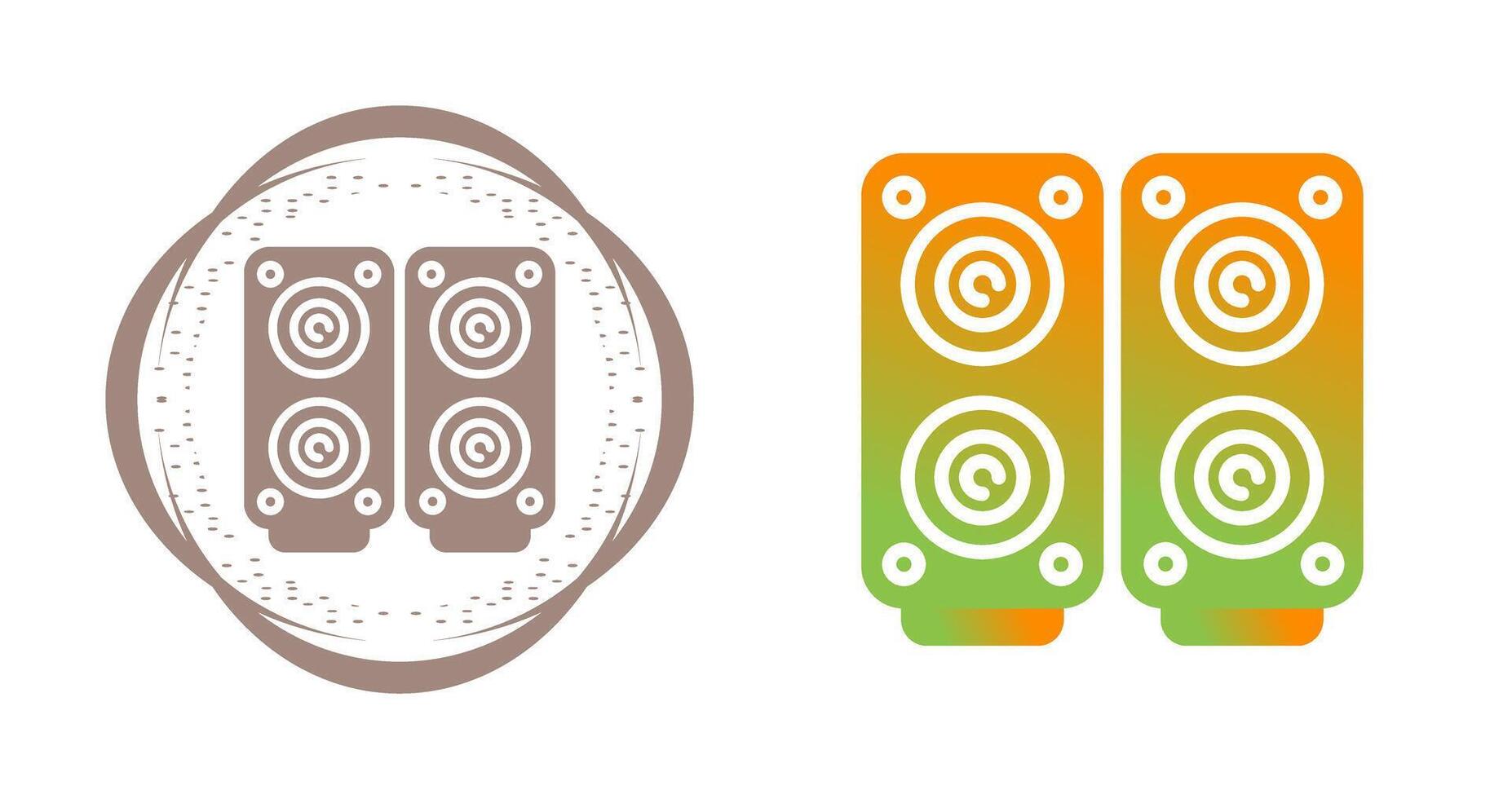 Speakers Vector Icon