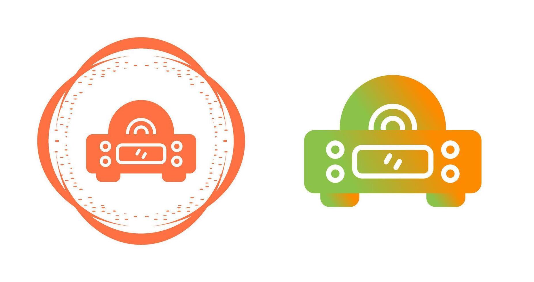 Cd Player Vector Icon