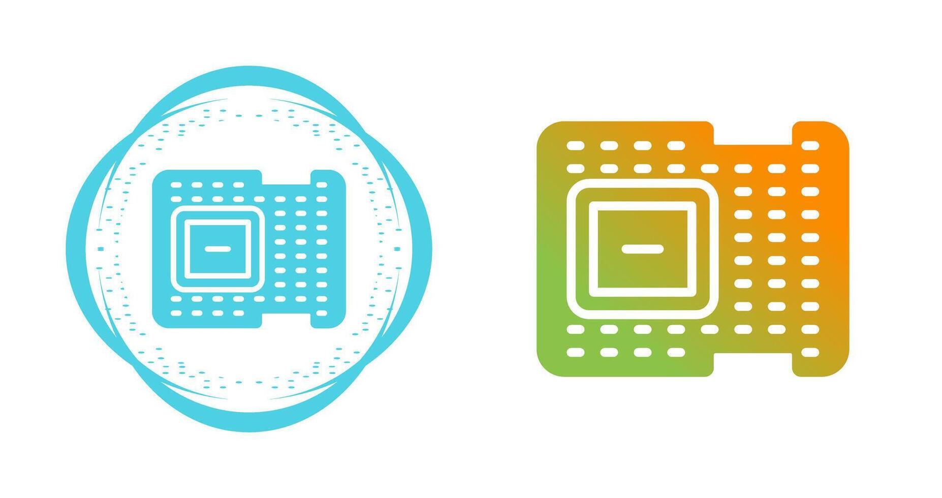 Processor Vector Icon