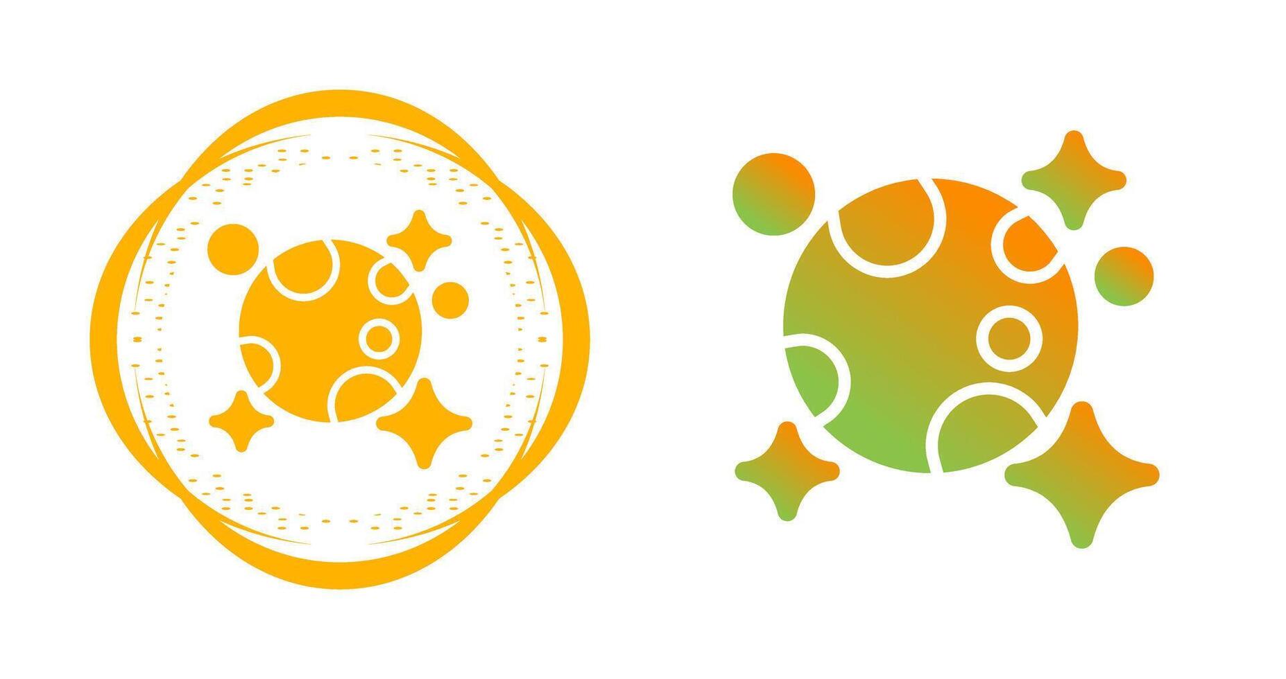 Moon And Stars Vector Icon