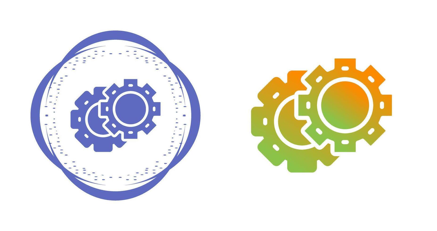 Gears Vector Icon