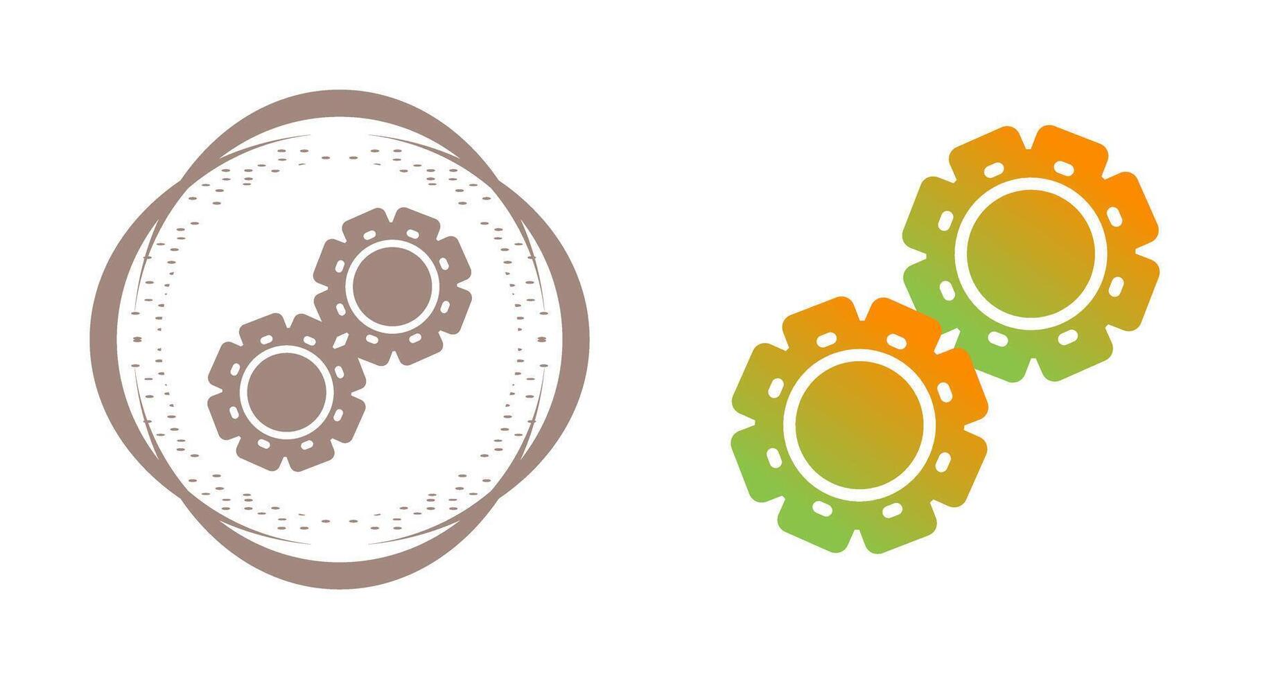 Gears Vector Icon